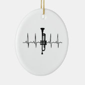 トランペットの鼓動 セラミックオーナメント (右)