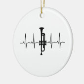 トランペットの鼓動 セラミックオーナメント (左)