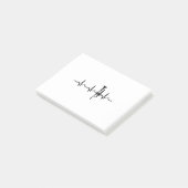 トランペットの鼓動 – トランペット用トランペット遊シャツ ポストイット (アングル)