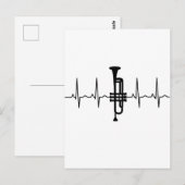 トランペットの鼓動 ポストカード (正面/裏面)