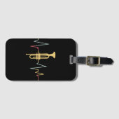 トランペットの鼓動 ラゲッジタグ (正面横)