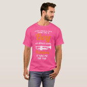 トランペットを本当に愛した男の子をメンズ Tシャツ (正面フル)