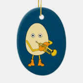 トランペットエッグヘッド セラミックオーナメント (裏面)