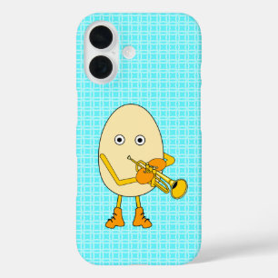 トランペットエッグヘッド iPhone 16ケース