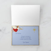 トランペットエンジェルノールフォトグリーティング シーズンカード (内部)