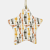 トランペットオーナメント セラミックオーナメント (右)