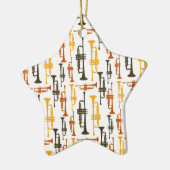 トランペットオーナメント セラミックオーナメント (左)