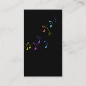 トランペットカラフル名刺 名刺 (裏面)