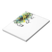 トランペットグランジの旋回 ノートパッド (回転)