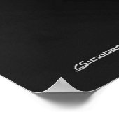 トランペットジャズの音 ポスター (角)