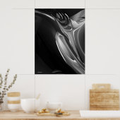 トランペットジャズの音 ポスター (キッチン)