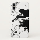トランペットセクションジャズミュージック Case-Mate iPhoneケース (裏面)