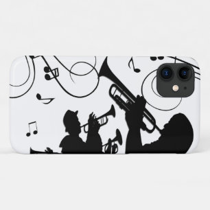 トランペットセクションジャズミュージック iPhone 11 ケース