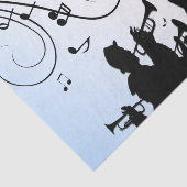 トランペットセクションブルーミュージック 薄葉紙 (詳細)