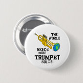 トランペットソロ 缶バッジ (正面&裏面)