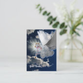 トランペットビジネスプロフィールカードとの天使 名刺 (スタンド正面)