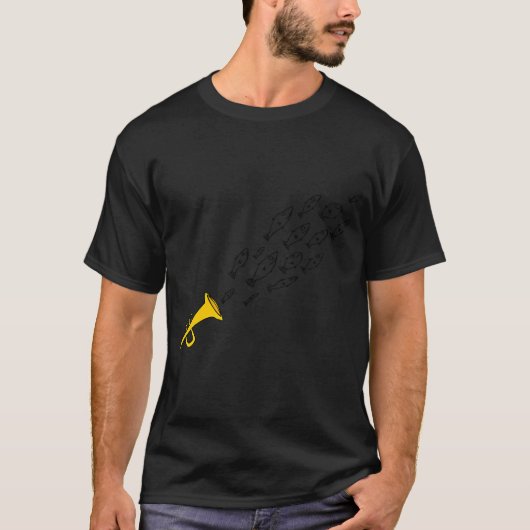 トランペットフィッシュ Tシャツ (正面)