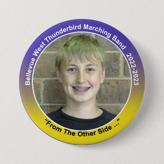 トランペットブレット9 缶バッジ (正面)