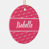 トランペットプレイヤーギフトミュージシャンパーソナライズされたカスタム セラミックオーナメント (右)