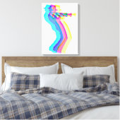 トランペットプレイヤージャズ音楽キャンバス印刷 キャンバスプリント (インサイチュ (寝室))