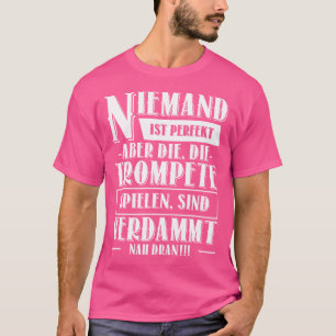 トランペットプレーヤーミュージシャントランペット楽器トランペット Tシャツ