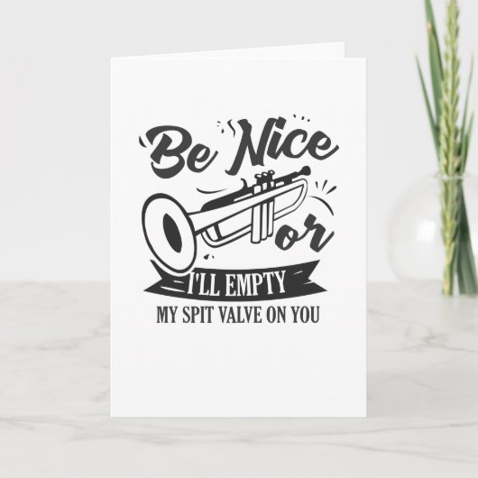 トランペットプレーヤー カード (正面)