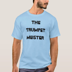 トランペットマイスターミュージカルブラス楽器 Tシャツ