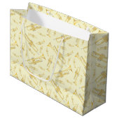 トランペットミュージシャンバンド先生ラージ抱き枕 ラージペーパーバッグ (正面アングル)