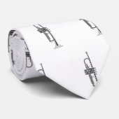 トランペットミュージシャン ネクタイ (ロール)