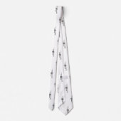 トランペットミュージシャン ネクタイ (裏面)