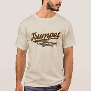 トランペットレトロTシャツ Tシャツ