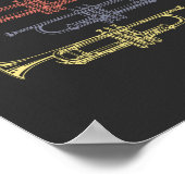 トランペットヴィンテージ ポスター (角)