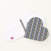 トランペット付きクリスマスエンジェルスハート ノートブック (内部)