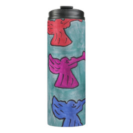 トランペット付きクリスマスエンジェル タンブラー