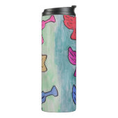 トランペット付きクリスマスエンジェル タンブラー (回転左)