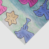 トランペット付きクリスマスエンジェル 薄葉紙 (詳細)