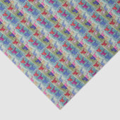 トランペット付きクリスマスエンジェル 薄葉紙 (詳細)