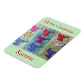 トランペット付き天使は柔軟 マグネット (左側)