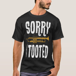 トランペット奏者のおたよりTシャツ マーチングバンド部 Tシャツ