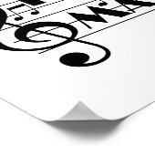 トランペット奏者のトレブルメーカー ポスター (角)