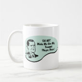 トランペット奏者の声 コーヒーマグカップ (左)