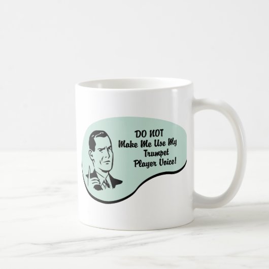 トランペット奏者の声 コーヒーマグカップ (右)