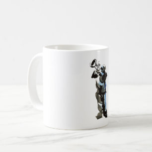 トランペット奏者 コーヒーマグカップ