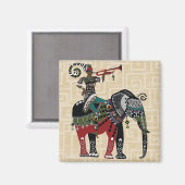 トランペット奏者 マグネット (正面/裏面)