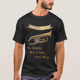 トランペット奏者 楽しい ユーモア 楽器 Tシャツ