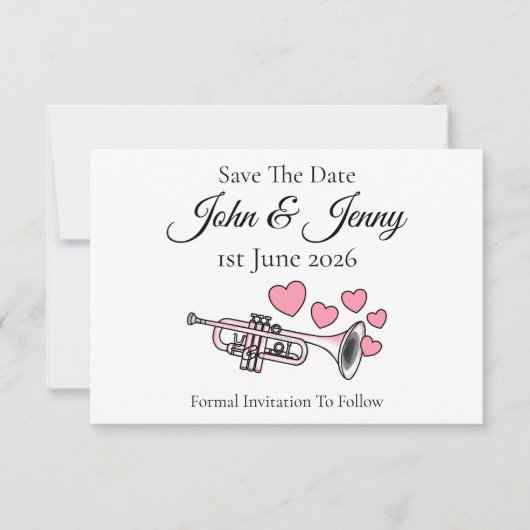 トランペット奏者 結婚 救いの日 (正面)