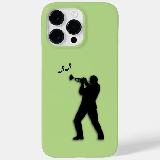 トランペット奏者 Case-Mate iPhoneケース (裏面)