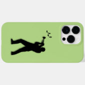 トランペット奏者 Case-Mate iPhoneケース (裏面 (横))