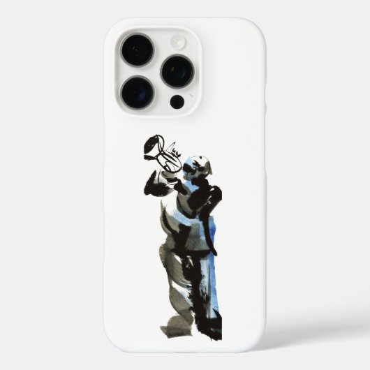 トランペット奏者 Case-Mate iPhoneケース (裏面)