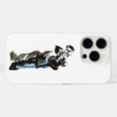 トランペット奏者 Case-Mate iPhoneケース (裏面 (横))